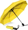 Avvisa paraply vindbeständig automatisk paraply liten - kompakt stark stålaxel mini vikning