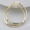 Hoop Earrings 2022 Women's Bohemian For Women Gold Fashionable Earring Circle Trendy Wedding Jewelry