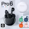 TWS Wireless Headphones Pro6/Pro8s Bluetooth 5.0 Headset With Mic Touch Control Stereo Earbuds With Colorful Charging Box