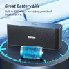 Draagbare luidsprekers EWA W300 TWS Bluetooth dubbele stuurprogramma's 4000 mAh batterij luid stereo geluid draadloze luidspreker voor buitenfeest 221022