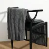 Blankets Yaapeet Acrylic Knitted Throw Blanket Solid Soft Cozy Plaid Throws For Sofa Bedspread On Bed Home Decorative