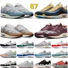 Sneakers Running Shoes For Men Women 1s 87s Treeline Sean Wotherspoon patta waves monarch noise aqua concepts heavy oregon ducks sports trainers outdoor shoe