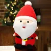 23 cm plyschleksaker Santa Claus älg snögubbe docka julkudde barn julklappar FY7989 c1024