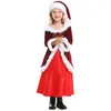 Stage Wear Deluxe Babbo Natale Natale Vieni Natale Genitore-figlio Cosplay Carnevale Spettacolo teatrale Party Fancy Dress T220901