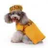 Vêtements pour chiens Chiot Noël Fournitures pour animaux de compagnie Vêtements Cape de pirate Costume de magicien d'Halloween Costume personnalisé alternatif drôle