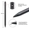 لأجهزة Apple iPad Stylus Pencil Universal Deach Devices Capacitive Stylus Pen لجهاز iPhone Tablet PC Windows Android Pens Black