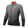 Jackets de corrida Winter Mens Pro Cycling Jersey Top Mountian Bicycle Roupos Camisa de roupas de bicicleta esportiva