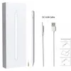 Ny 4: e generationens stylus -pennor för Apple iPad Pencil Anti Mistouch Touch Pencil Active Capacitive Stylus Pen Special White