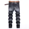 Men's Jeans Men'S Pants Streetwear Fashion Ripped Denim Trousers Biker High Quality Male Casual Designer Comfortable Advanced