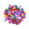 Party Supplies 100pcs/lot 6mm Small Bell Craft Jewelry Wedding Charms Bead Gold Mixed Color Sale-