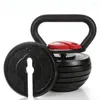 Hantel fitnessutrustning träning träning gym träning järn 40 kg justerbar kettlebell hantel i pund