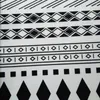 Tapetes moda moderna breve preto preto branco geométrico étnico capacho/tapete de cozinha sala de estar na sala de sala de estar de decoração de remo