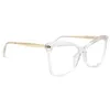 نظارة شمسية إطارات Zeelool Eyeglasses Eyeglasses Eyeglasses للنساء مع عدسة واضحة غير وصفية Isaebella FP0044