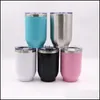 Water Bottles 16Oz Eggshell Cups Stainless Steel Thermos Bottle Blue White Black Outdoor Hiking Water Bottles Drop Delivery 2022 Home Dhpvm