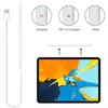 Apple Ipad Pencil Screen을위한 액티브 스타일러스 펜 Apple iPad Pro 2018-2022 4th 6th 7th 9th 9 세대 Stylus Pens Universal White 용 태블릿 연필