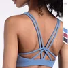 Yoga Outfit Provide Light Support For A/B Cup Sports Bras Lightweight Bra Removable Cups Minimal Strappy Designed Workout