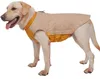 Köpek kışlık kapitonlu ayarlanabilir kar yağışı yansıtıcı sıcak polar ceket su geçirmez rüzgar geçirmez köpek soğuk hava kıyafetleri yelek köpekleri için köpekler için