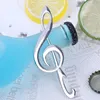 300pcs Symphony Chrome Music Note Gote Opener в подарочной коробке. Барная вечеринка Свадебные душевые услуги RRC290