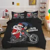 Bedding Sets Christmas Truck Printed Duvet Cover Single King Size 2/3Pcs Comforter Covers With Pillowcase Kids Year Gift Cars Set