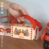 Confezione regalo Confezione di caramelle nuziali Borsa da imballaggio di tendenza nazionale retrò in stile cinese