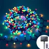 Solar Powered 31V 250 500 LEDs Strings light 8 Modes Outdoor Christmas Lights Garland Wedding Party Home Decor Lamp