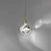 Pendant Lamps Post Modern Bedroom Beside Pendent Lamp Nordic Luxury Living Room Dining Kitchen Light Restaurant Crystal Lighting