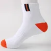 Herrstrumpor Herrarna Q Sports Riding Cycling Basketball Running Deodorization Sport Sock Summer Vandring Tennis Ski Man Women Cykelcykel