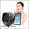 Home Beauty Instrument Verkauf 3D Dermatoskop 8 Spektrum Hautanalyse Smart Spiegel Holzlampe Gesichtsscanner UV-Analysator Hine Drop Dhhku