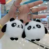 Fashion design Cartoon Panda Peluche Portachiavi Piccolo Mini Bambola Ciondolo Bambola Portachiavi Borsa Ornamento