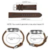 Correas de reloj BISONSTRAP Geniune correa de cuero 14mm 17mm 18mm 19mm 20mm 21mm 22mm 23mm 24mm pulsera de repuesto para hombres y mujeres banda 221024