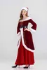 Stage Wear Santa Woman Clothes Fire Hot Style Come Christmas Performance T220901