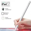 Apple Ipad Pencil Screen을위한 액티브 스타일러스 펜 Apple iPad Pro 2018-2022 4th 6th 7th 9th 9 세대 Stylus Pens Universal White 용 태블릿 연필