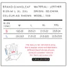 Cykelhandskar Qiangaf Breatab Ather Worker Glove Mechanic Working Industrial Wear Resistent Safety Men's Mitten WHOSA 508 L221024