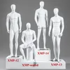 Fibreglass Man Sukienka manekinowa manekin stojąca i siedząca modele Matte White Stand Model męski wyświetlacz pełnego ciała Mannequins Men for1104802