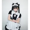 Thème Costume Amine Mignon Lolita Français Chat Maid Outfit Gothique Cosplay Robe Filles Femme Serveuse Uniforme Parti Scène Costumes Vestidos 221024