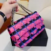 Mulheres Clutch Bags bolsa de grife Bolsas de ombro Bolsas de ombro tote bagg Dois estilos de couro camélia clássico e camurça