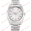 Relógio de alta qualidade de luxo 2813 Relógio masculino automático 114200 36mm Diamante de diamante rosa Sapphire Glass Aço inoxidável Designer de designer de pulso Relógios femininos elegantes