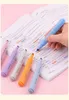 Highlighter marks pens students Large capacity marker ins High face value special notes Multi color