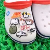 En gros 100 pièces PVC Kawaii Animal j'aime chats personne sandales boucle chaussures charmes garçons filles décorations pour bouton sabot sac à dos
