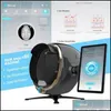 Home Beauty Instrument Selling 3D Dermatoscope 8 Spectrum Skin Analyzation Smart Mirror Wood Lamp Face Scanner Uv Analyzer Hine Drop Dhhku