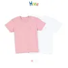 Skjortor hnne 2022 sommar bomull barn t-shirt tecknad tryck hudvänlig unisex pojkar flickor topps kvalitet märke kläder