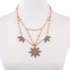 Choker Bulk Price Simulated Pearl Layered Flowers Strand Necklace 2022 Elegant Maxi Chocker Women Accessories