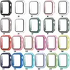 PC Cover Tempered Glass Case for Apple Watch 38mm 42mm 40mm 44mm 41mm 45mm Screen Protector with retail box