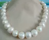 Choker "Enorme 12 mm-13 mm South Sea Echte witte parels ketting K GP