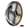 Remsor 10m 600LEDS RGB LED -remsljus 3528 DC12V 60LEDS/M FIEXBLE RIBBON TAPE HOME DECORATION LAMP