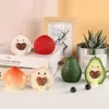 Dekoracje wnętrz 2PCS/Set Kawaii Car Cute Fruit Lojese and Peaches Dift Rikt Craft Gifts Creative Home Dekoration