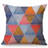 Pillow 2022 Islamic Religion Floor Cover Colorful Muslim Pattern Geometric Mandala Home Decorative Sofa Chair Throw Case