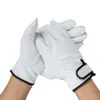 Cycling Gloves QIANGAF Worker Men's Driving Car Handling Equipment Maintenance Ultrathin ather Safety Protective Glove Whosa 520 L221024