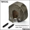 Turbochargers Pqy - 100% Fl Titanium T3 Turbo Blanket Heat Shield Fit / T2 T25 T28 Gt28 Gt30 Gt35 And Most Pqy-Tbf03 Drop Delivery 20 Dhrm8