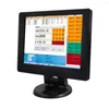 Zoll- oder 12-Zoll-LED-Display-Touchscreen-Monitor, unterstützt USB-VGA-DVI-DC-Schnittstelle für Küche, Schlafzimmer usw